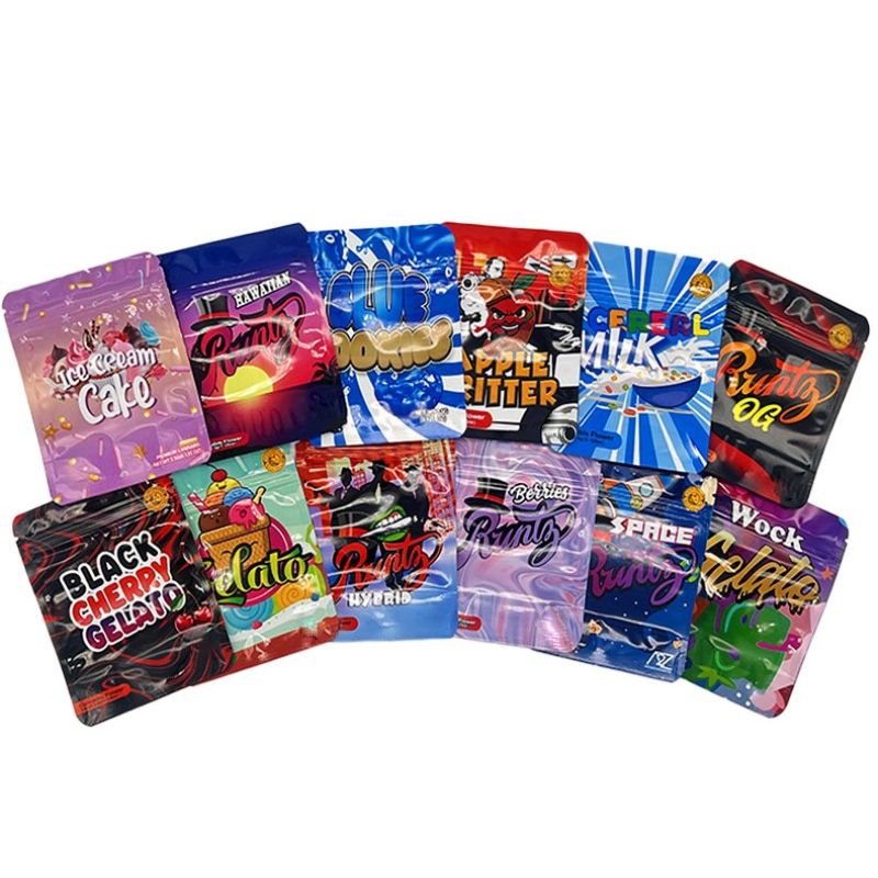 Ice Cream Cake Food Storage – Weed Mylar Bags